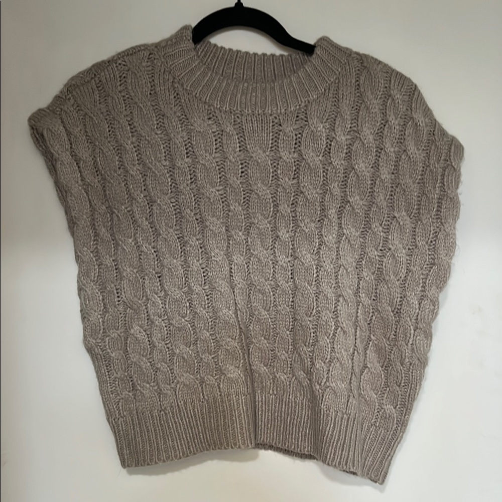 Women's Cable Knit Sweater Vest